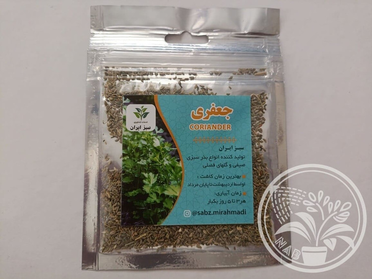 بذر سبزی جعفری خانگی